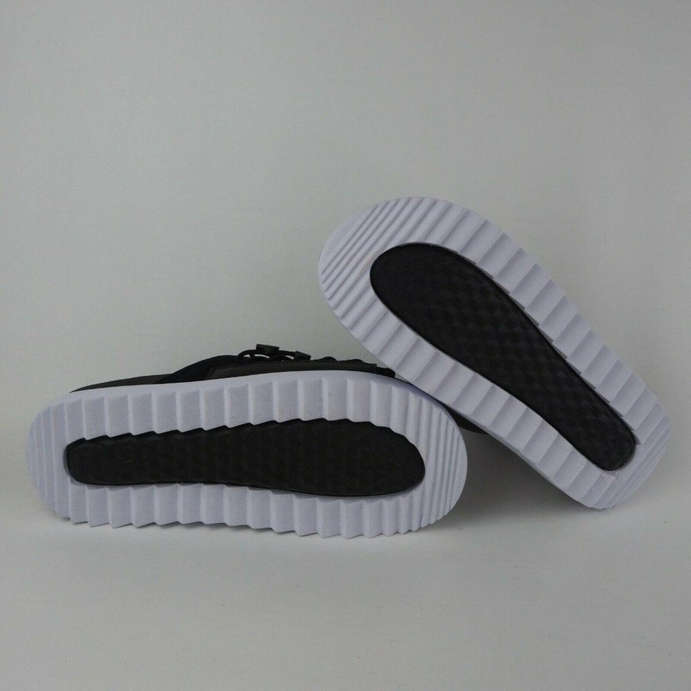 Nike Asuna NA Slides Mens Sandals Black White - Picture 8 of 11